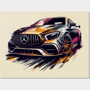Mercedes AMG Posters and Art